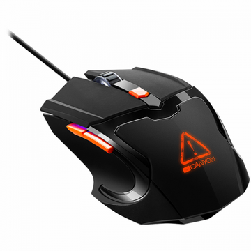 Mouse Canyon Vigil, USB, Black-Orange