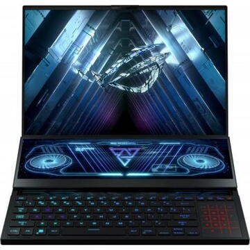 Notebook Asus ROG Zephyrus Duo 16 GX650RS-LO051W 16" WQXGA  AMD Ryzen 9 6900HX 32GB 2x2TB GeForce RTX 3080 8GB Black Windows 11 Home