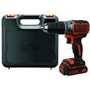 Black  Decker BLACK + DECKER cordless hammer BL188K, 18 Volt (black / orange, Li-ion battery pack 1.5Ah)