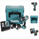 Makita DHP484RTJ - blue / black - MAKPAC, 2x Li-Ion Battery 5.0Ah