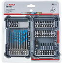 Bosch Impact Control screwdriver bit set w. Multipurpose drill bits, 1/4 