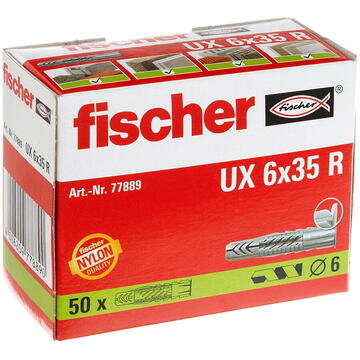 Fischer Universal dowel UX 6x35 R (50) 50pcs