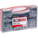 Fischer Fischer SOSBOX Dowel S plus FU with screws - light gray - 360-part