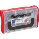 Fischer Fischer FIXtainer SX dowel and screw box - with screws - 210 pieces