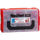 Fischer Fischer FIXtainer -DUOPOWER short / long - dowel - light gray / red - 210 pieces