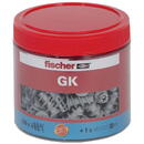 Fischer Fischer plasterboard plug GK - box - light gray - 160 pieces