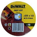 DeWalt Dewalt cutting disc DT3507-QZ stainless steel - flat 125mm x 1.0mm