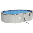 BESTWAY Bestway steel wall pool HYDRIUM set, 500 cm x 360 cm x 120 cm, swimming pool (light grey, with sand filter system)