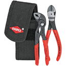 Knipex Knipex 002072V02 - red / black, w etui, 2-parts set