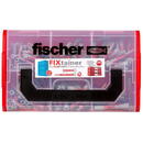 Fischer fischer FixTainer-DUOPOWER short / long NV, dowel (light grey/red, 210 pieces)