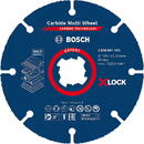 Bosch EXPERT X-LOCK Carbide MultiWheel cutting disc, O 125mm (for angle grinders)