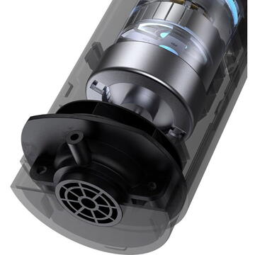 Aspirator Auto Baseus Mini A1 Wireless Black, cablu type-c inclus, 30W, 4000 Pa