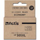 Actis KH-305BKR ink for HP printer; HP 305XL 3YM62AE replacement; Standard; 20 ml; black