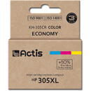 ACTIS Actis KH-305CR ink for HP printer; HP 305XL 3YM63AE replacement; Standard; 18 ml; color