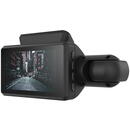 OEM OEM Camera Auto Slim Design Dash Black &amp; Red (2 camere, monitor parcare, 1080p, 32 Gb, unghi 170 grade)