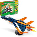 Creator 3 in 1 - Avion supersonic 31126, 215 piese