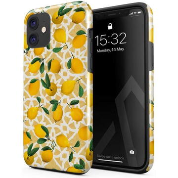 Husa Burga Husa Dual Layer Lemon Juice iPhone 12 / 12 Pro