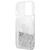 Husa Karl Lagerfeld Husa Liquid Glitter Choupette Fun iPhone 13 Pro Max Argintiu