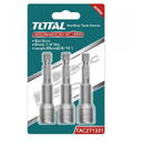 TOTAL TOTAL - Set 3chei 13mm -1/4" hex - 65mm