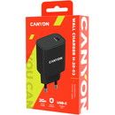 Canyon H-20-02, 1x USB-C, 3A, Black
