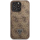 Guess Guess Husa 4G Saffiano Double Card iPhone 13 Pro Maro