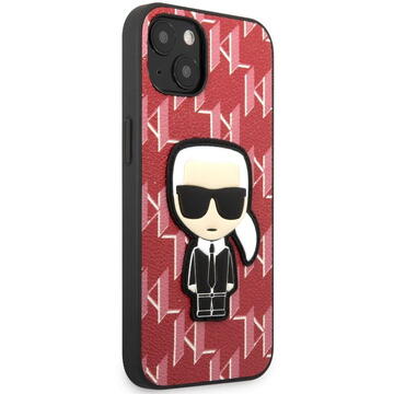 Husa Karl Lagerfeld Husa Monogram Ikonik iPhone 13 Rosu
