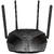 Router wireless MERCUSYS MR80X Wi-Fi 6 AX3000 Dual-Band Gigabit cu Chipset Qualcomm WPA3 Negru