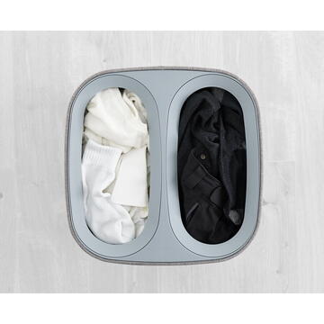 Joseph & Joseph 50001 laundry basket 60 L Rectangular Cotton, Polyester Grey