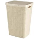 Curver Curver NATURAL STYLE laundry basket 58L Cream