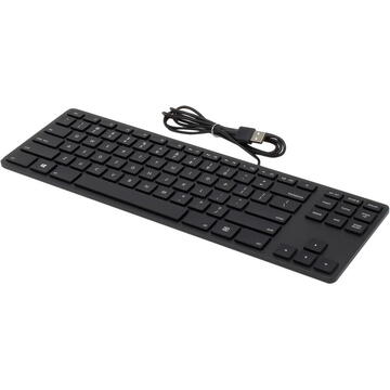 Tastatura MATIAS keyboard Aluminum PC Tenkeyless RGB Black