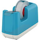 Leitz Dispenser pentru banda adeziva LEITZ Cosy, PS, banda inclusa, albastru celest