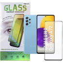 Spacer FOLIE STICLA  Spacer pentru Samsung Galaxy A72, grosime 0.3mm, acoperire totala ecran, strat special anti-ulei si anti-amprenta, Tempered Glass, sticla 9D, duritate 9H "SPPG-SM-GX-A72-TG"