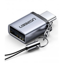 UGREEN ADAPTOR Ugreen, "US270", USB Type-C(T) to USB 3.0(M), gri