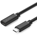 UGREEN CABLU USB Type-C Ugreen prelungitor, "ED008" USB Type-C (T) la USB Type-C (M), 0.5m, negru, "40574" (include TV 0.18lei) - 6957303845743