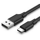 UGREEN CABLU alimentare si date Ugreen, "US287", Fast Charging Data Cable pt. smartphone, USB 2.0 la USB Type-C 5V/2A, 0.25m, negru "60114" (include TV 0.06 lei) - 6957303861149