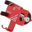Spacer SUPORT Bicicleta SPACER pt. SmartPhone, fixare de ghidon, Metalic, rosu, cheie de montare,  "SPBH-METAL-RED"