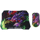 M603G20 Acid Scorpion - Mouse Optic M603, RGB LED, USB, Multicolor + Mouse Pad G20, Multicolor