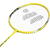 Activitati in aer liber WISH Set badminton ALUMTEC 4466 galben, 2 rachete + 3 volante + plasa + linii
