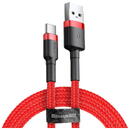 Cafule cable USB-C 3A 1m (Red)