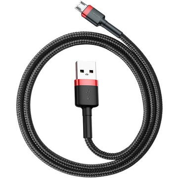 Baseus Cafule Micro USB cable 2.4A 1m Red+ Black