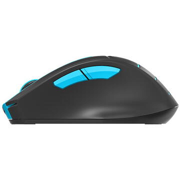 Mouse A4Tech FG30  Gaming Wireless 2.4GHz Optic 2000 dpi Negru / Albastru