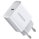 UGREEN UGREEN CD137, 20W PD 3.0 USB-C Wall Charger (White)
