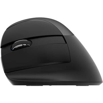 Mouse DeLux M618ZD, Negru 2.4G, Bluetooth 4.0, Pentru Mana Stanga