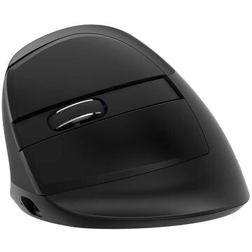 Mouse DeLux M618ZD, Negru 2.4G, Bluetooth 4.0, Pentru Mana Stanga