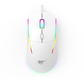 Mouse HAVIT MS961 RGB 1200-12000 dpi, Alb