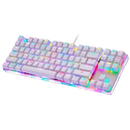 MOTOSPEED Mechanical gaming keyboard Motospeed K87S RGB (white)