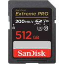 SANDISK EXTREME PRO SDXC 512GB 200/140 MB/s UHS-I U3 memory card (SDSDXXD-512G-GN4IN)