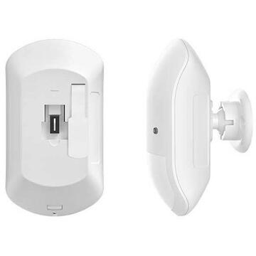 Senzor de miscare BroadLink PIR SMART Raza 9m, WiFi, compatibil IFTTT si Alexa, Alb