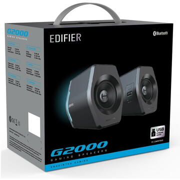Edifier Boxe HECATE G2000 2.0 Speakers negru