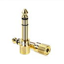 UGREEN UGREEN 20503 Adapter 6.5 mm jack to 3.5 mm mini jack (golden)